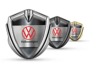 VW Insignia De Logo 3D Pro Acero Inox 3D
